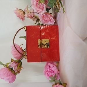 LV Red patent leather bag